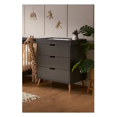 Obaby Maya Changing Unit - Slate with Natural