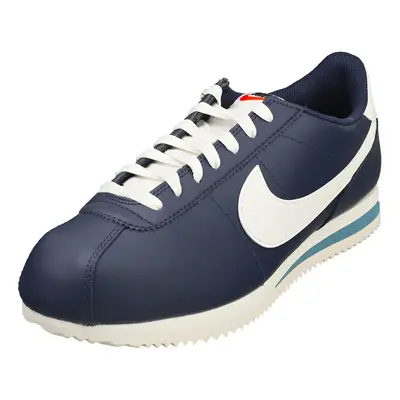 (6.5) Nike Cortez Mens Casual Trainers in Navy White