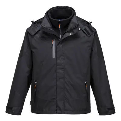 (3XL, Black) Portwest Mens Radial in Jacket