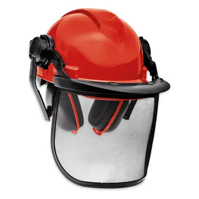 Einhell Forestry Helmet With Ear Defenders BG-SH Reinforced Red Official