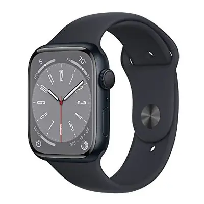 Apple Watch Series (GPS 45mm) Smart watch - Midnight Aluminium Case with Midnight Sport Band - R