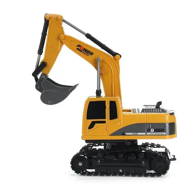 RC Excavator Engineer Truck Construction Vehicle Models For Kids Indoor Toys Metal Track