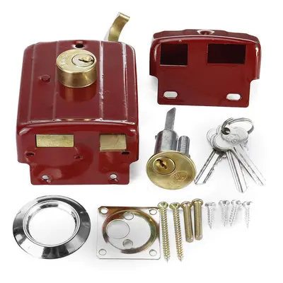 Heavy Duty Lock Security Door Lock Dead Bolt Lock with Keys for Front Door