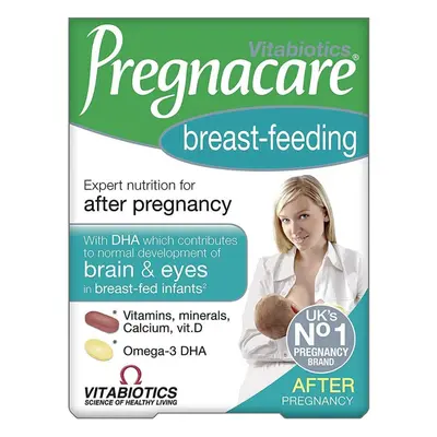 Vitabiotics Pregnacare Breast-Feeding High Purity Omega-3 Capsules - 84's