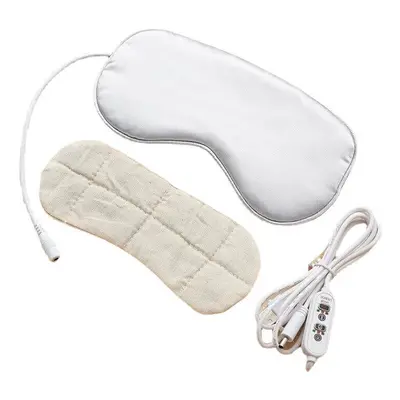 (#4) Electrical USB Sleep Mask Temperature Control Heat Steam Eye Patch Night Sleeping