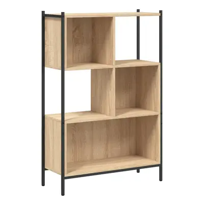 (sonoma oak) vidaXL Bookcase Bookshelf Storage Cabinet Shelving Unit Rack Engineered Wood