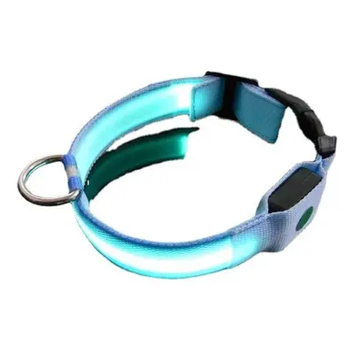 () LED Pet Dog Collar Night Safety Dog Flashing Collar