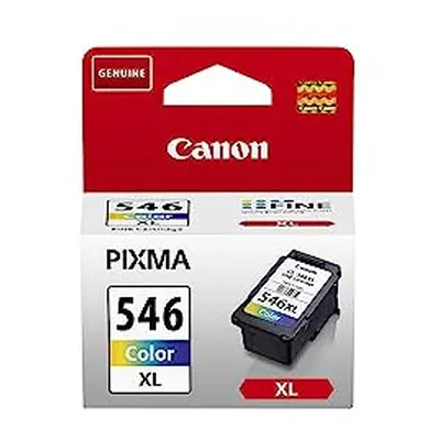 CL-546XL Genuine High Yield C/M/Y Colour Ink Cartridge - PIXMA Print Compatible