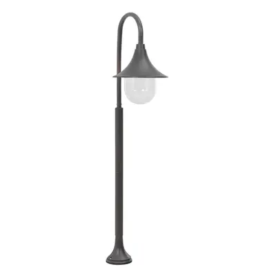 vidaXL Garden Post Light E27 120cm Aluminium Bronze Outdoor Patio Lamp Lantern