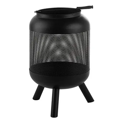 Charcoal Fire Pit Black VEER