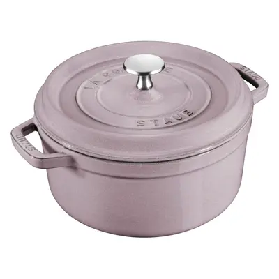 Staub Round Cast Iron Pot - 2.2 ltr, Cherry Blossom