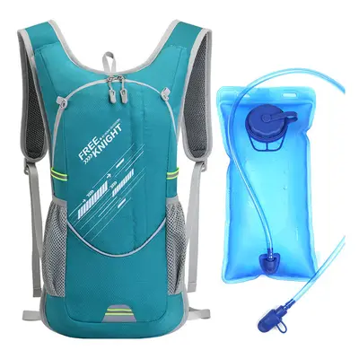 (Green) Men And Women Sports Bike Water Bag Night Reflective Strip Design Waterproof