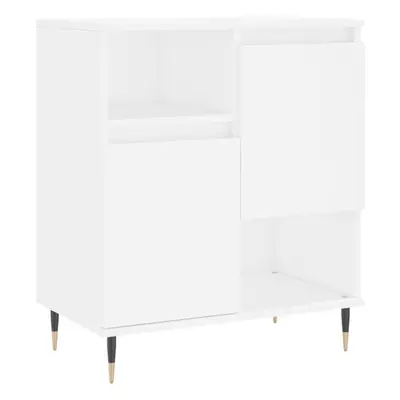 vidaXL Sideboard Storage Cabinet Cupboard Side Cabinet White Engineered Wood