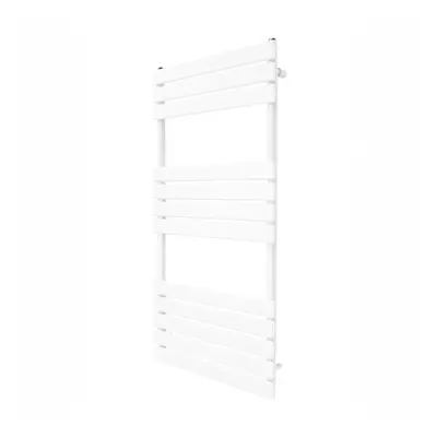 Flat Panel Towel Radiator - 1200mm x 600mm - White