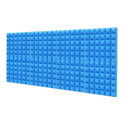 (Blue) Soundproof Foam Egg Profile Sound Absorbent Acoustic Panel Noise Absorption