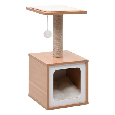 vidaXL Cat Tree with Sisal Scratching Mat cm