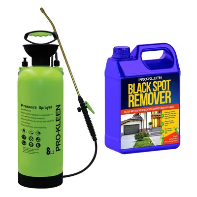 (8L) ProKleen Garden Pump Sprayer & Black Spot Remover