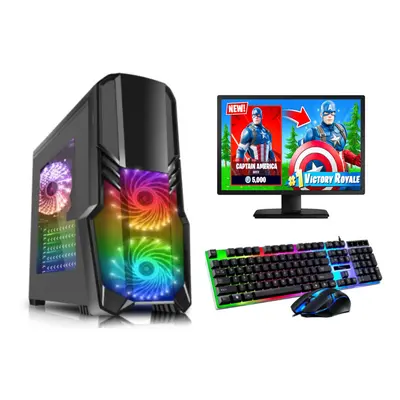 FCS Gaming PC Bundle Intel Core i7-4770 16GB 1TB RTX Windows Wi-Fi Warranty