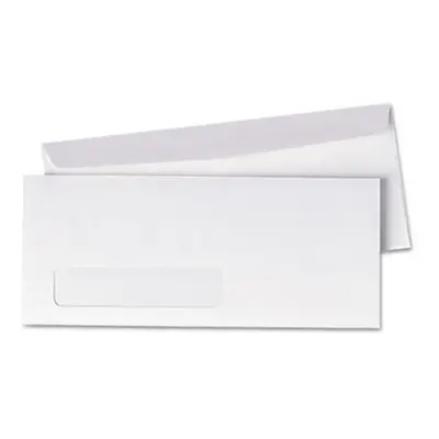 Universal Window Business Envelope- Side- #10- White- 500/Box