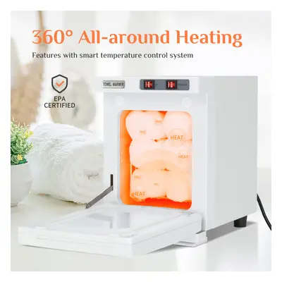 5L Hot Towel Warmer Cabinet UV Sterilizer Box Facial Beauty Salon Equipment