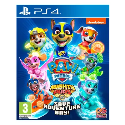 PAW Patrol Mighty Pups Save Adventure Bay PS4 Game