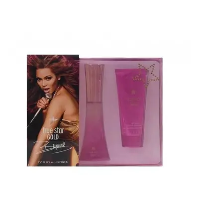 Th True Star Gold Pcs Set For Women: 2.5 Edt Sp + 3.4 Body Lotion