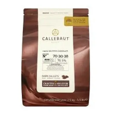 Callebaut Finest Belgian Chocolate 70% Extra Bitter Callets 2.5kg (2.5kg)