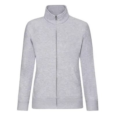 (XL, Heather Grey) Fruit of the Loom Womens/Ladies Premium Lady Fit Jacket