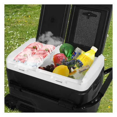 50L Camping Refrigerator WIFI Dual Zone -20~20Â°C Cooling Ice Box UK