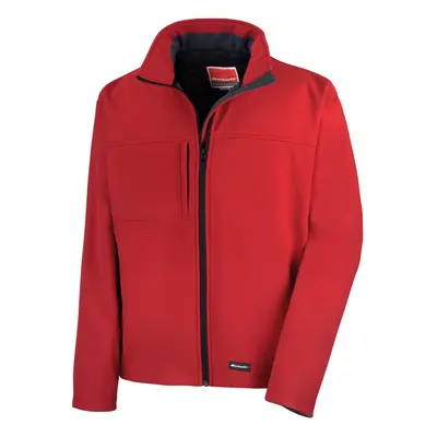 (M, Red) Result Mens Softshell Premium Layer Performance Jacket (Waterproof, Windproof & Breatha