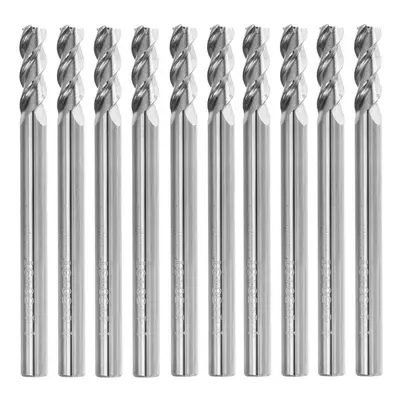 10pcs 4mm HRC58 Flutes End Mill Cutter Tungsten Carbide CNC Milling Cutter Tool for Aluminum