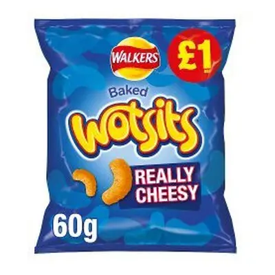 Walkers Wotsits Cheese Snacks 60g (Pack of 15)