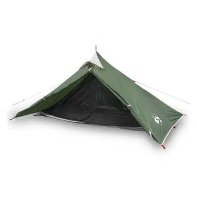 (green) vidaXL Camping Tent 1-Person Outdoor Dome Tent Lightweight Tent Waterproof