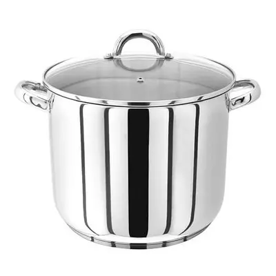 Judge 28cm Stainless Steel Stockpot With Vented Glass Lid, Litre