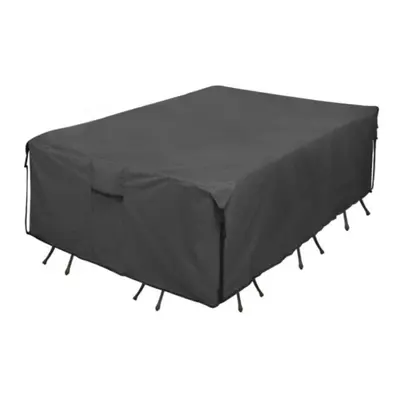 Rectangular Patio Table Cover 600D Canvas Waterproof Tear-Resistant Sofa Chair Desk Furniture Se