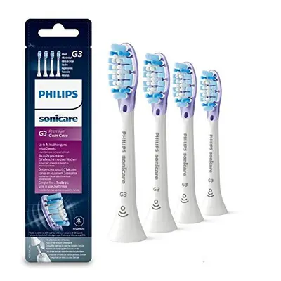 Philips Genuine Sonicare Premium Gum Care Replacement Brush Heads, Pack, White - HX9054/17