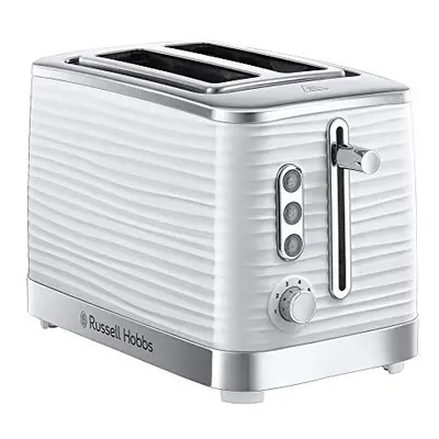 Russell Hobbs Inspire Slice Toaster (Extra wide slots, High lift feature, Browning levels, Froze