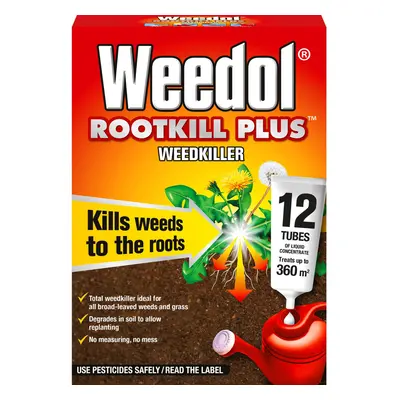 Weedol Rootkill Plus Tubes Carton (12 Tubes)