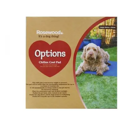 (Large) Rosewood Chillax Pet Cool Pad | Pet Cooling Mat