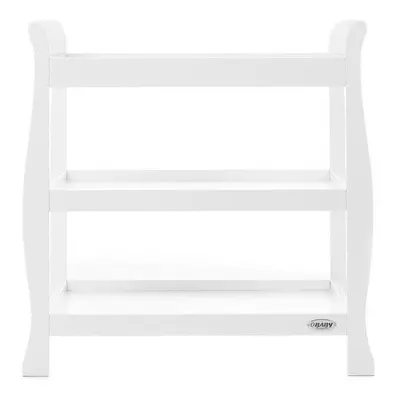 Obaby Stamford Sleigh Open Changing Unit, White