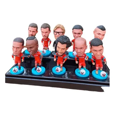 (11 pcs set) Football figures model figures Champions League champion team legend KOP