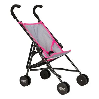 Mamas & Papas Junior Pushchair | Childrens Stroller Pram In Grey & Pink | Childrens Baby Doll St