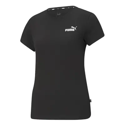 (Small, White) Puma Womens ESS Small Logo Tee