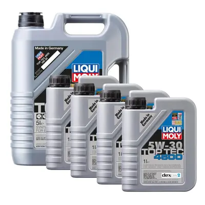 5w30 Engine Oil ACEA C3 Liqui Moly Top Tec SN CF BMW LL VW MB 9L