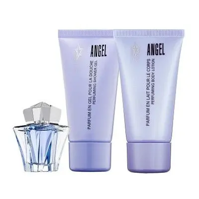 Angel Pcs Set For Women: 0.8 Eau De Parfum Spray Refillable + Oz Body Lotion + Oz Shower Gel (Ha