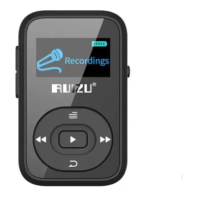 (Black) bluetooth 8GB Sport MP3 Music Player Voice Recorder FM Radio Support TF Card