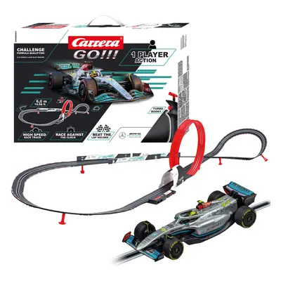 Carrera GO!!! Formula Qualifying Challenge Single-Lane 6m 1:43 Set F1 Hamilton