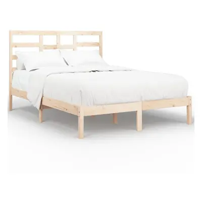 (brown, x cm) vidaXL Bed Frame Bed Base Bedstead Bedroom Mattress Foundation Solid Wood