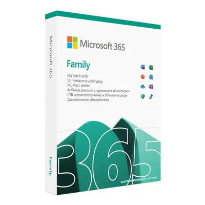 Microsoft Family x license Subscription Polish year(s)