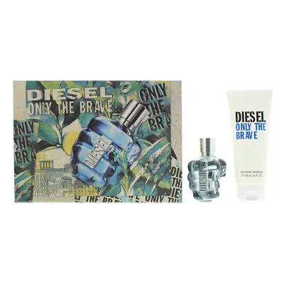 Diesel Only the Brave 50ml Eau de Toilette + 100ml Shower Gel Gift Set